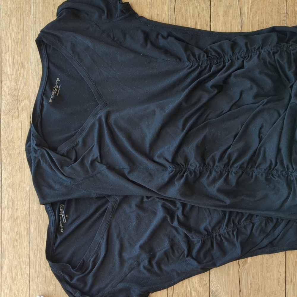 2 Beyond the Bump Back tees medium